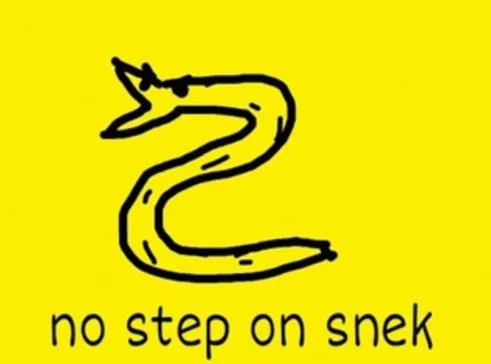 No step on snek!