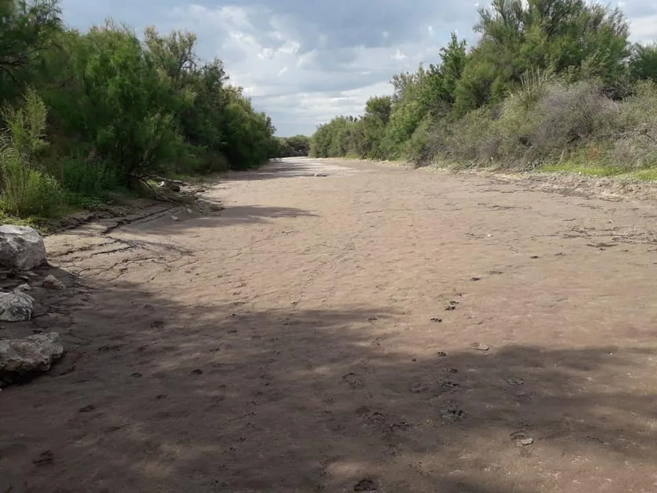 Por el río Atuel en La Pampa!