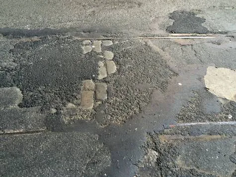Fix this crosswalk!
