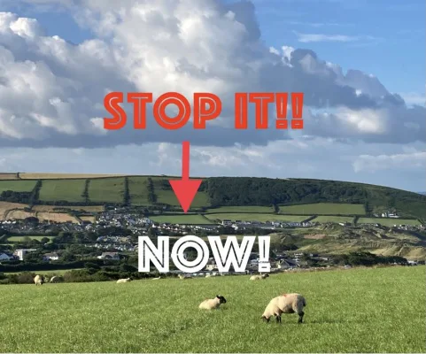 STOP Building on the Green Fields of Areas of Outstanding Natural Beauty