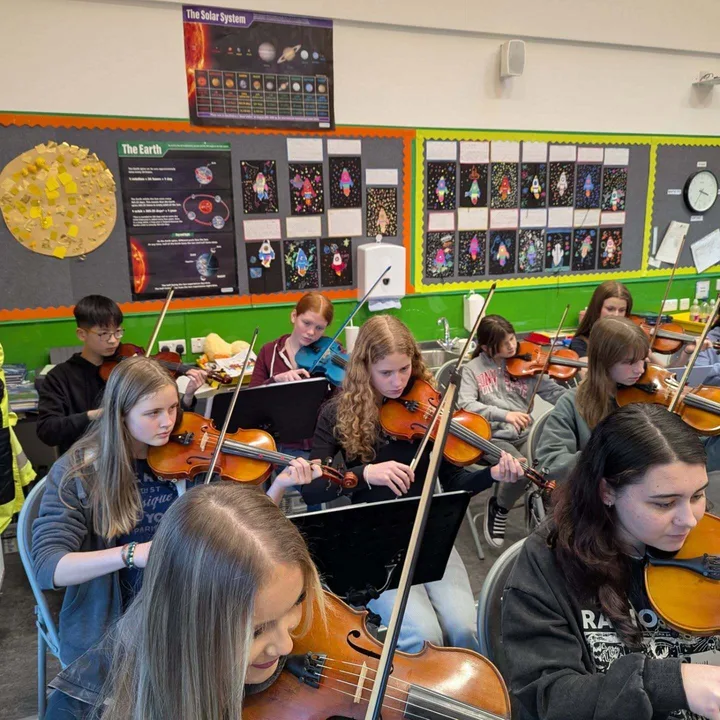 Free music tuition for children in S3 of Scottish Schools 