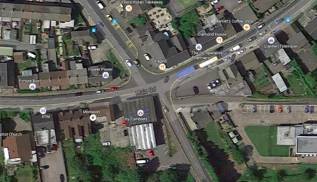 We need a four-way pedestrian crossing at the traffic lights by Fagins, Church Village, Pontypridd