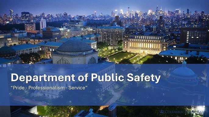 Columbia Students in Appreciation for Public Safety and the NYPD