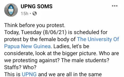 Remove UPNG SOMS from Social Media and UPNG