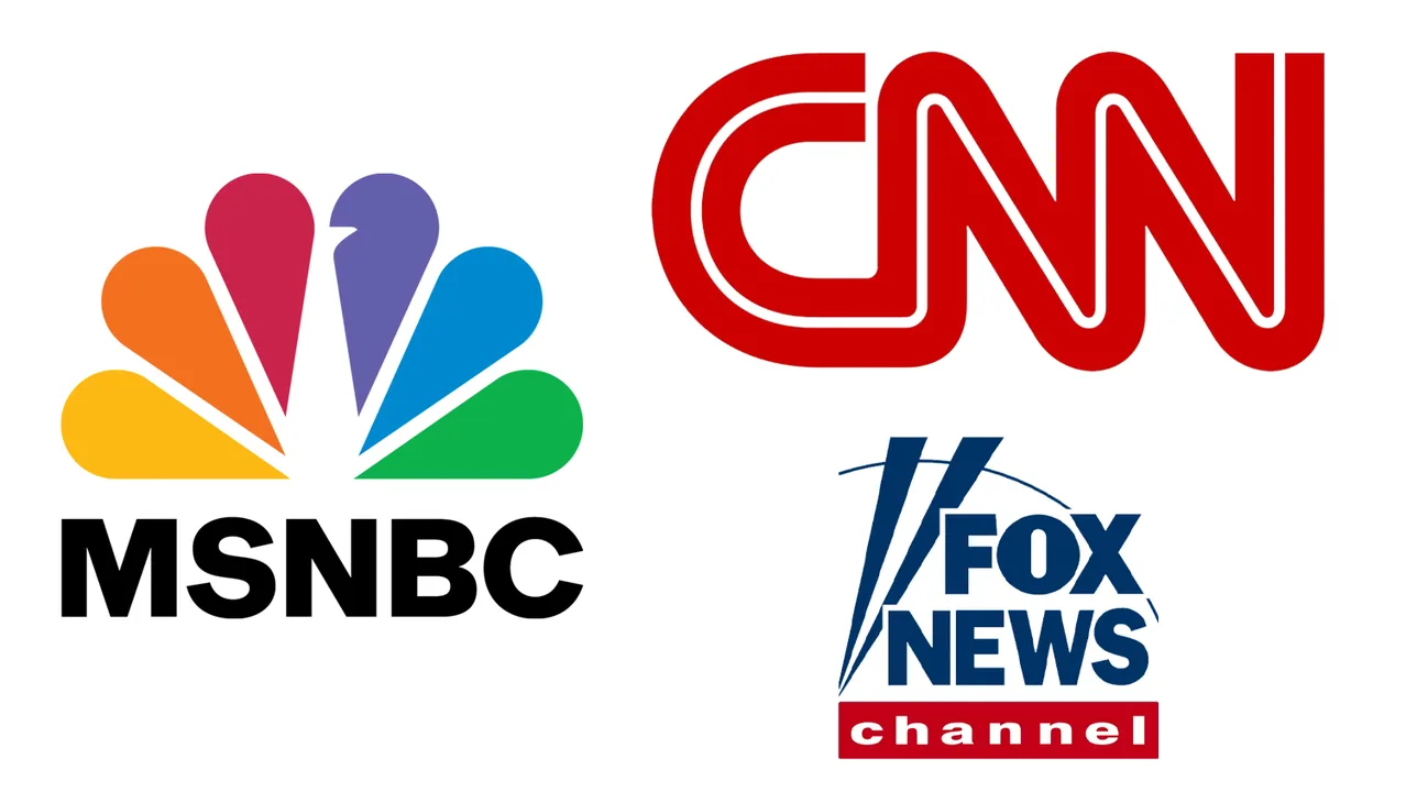 TV NEWS MSNBC, FOX NEWS, AND CNN- PLEASE STOP!