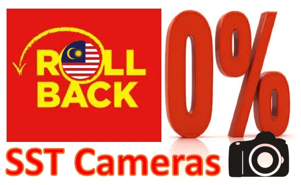 Roll back taxes on camera equipment to Pre-GST 0%