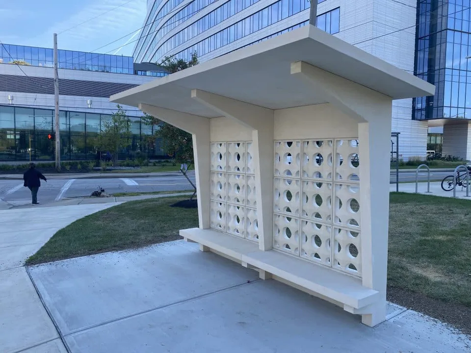 to redesign the Detroit Shoreway RTA Shelters 