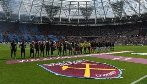 Segregated standing at the London Stadium