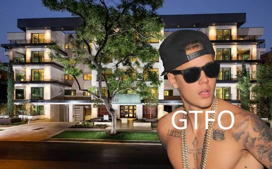 Get JUSTIN BIEBER OUT of 432 Oakhurst Beverly Hills