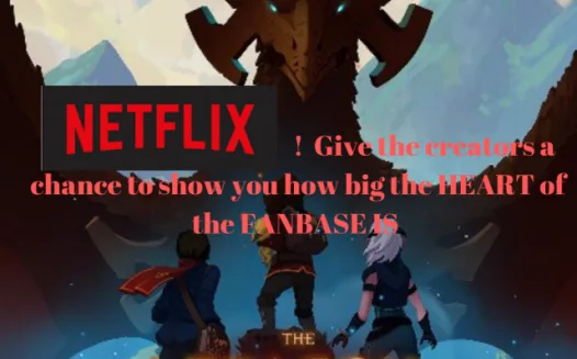 Netflix support and continue The Dragon Prince