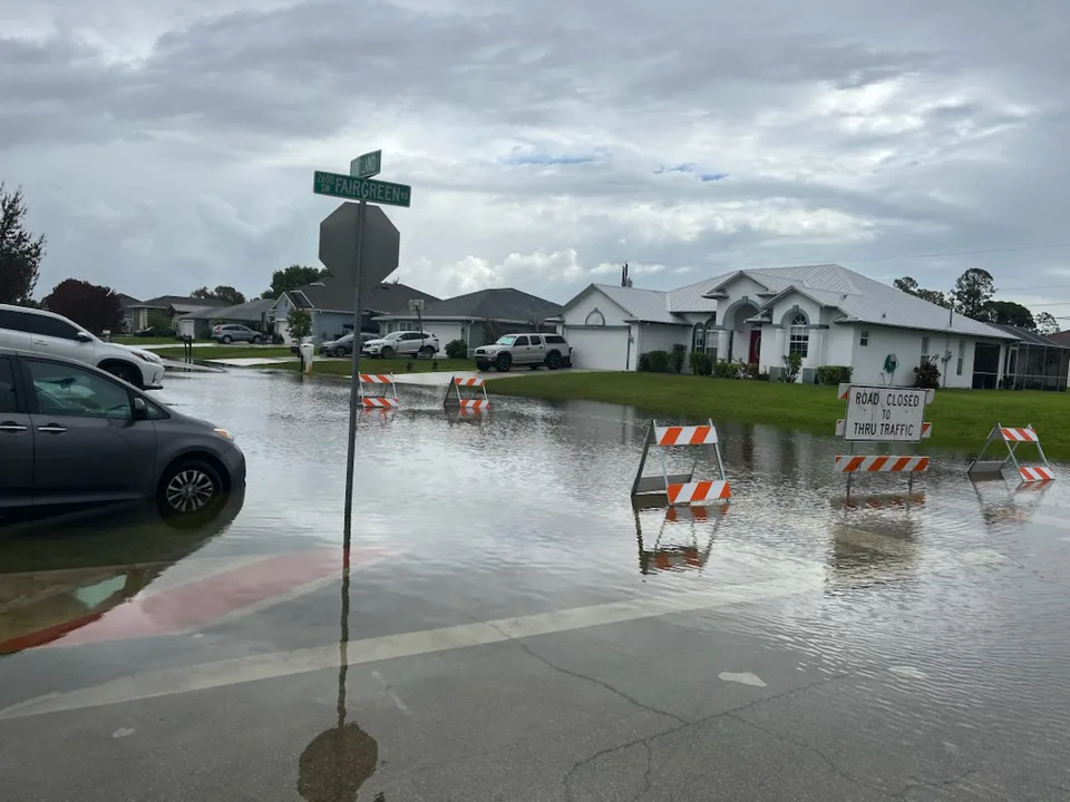Drainage repairs to intersection of Lake Street and Elmcrest Drive.