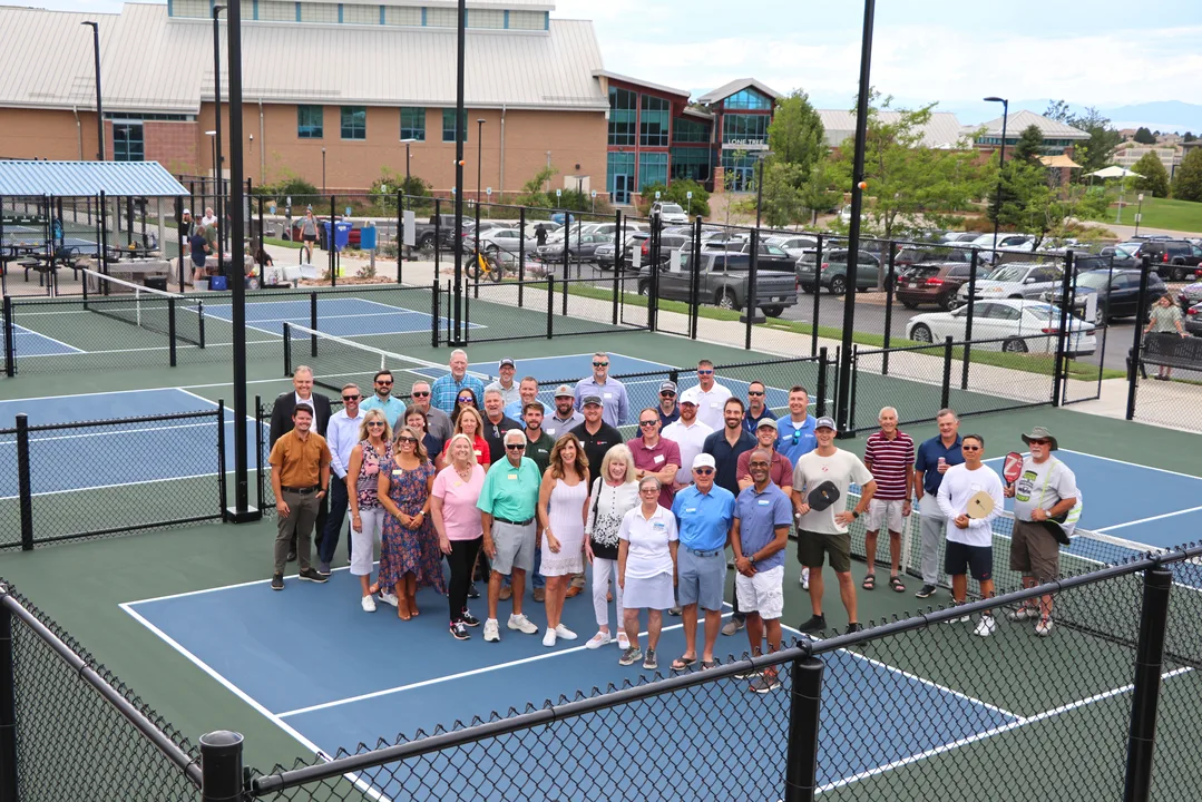 Eight Pickleball courts at Bonita National Golf Club and community