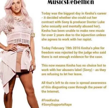 Free Kesha.