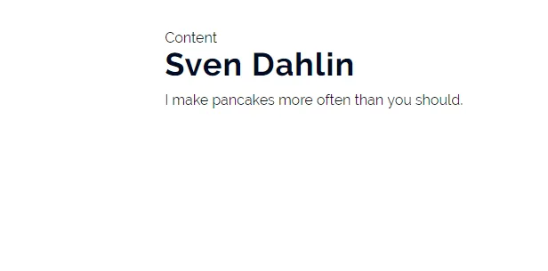 We want Swedish pancakes!