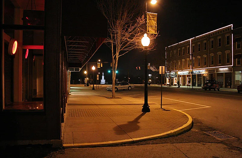 Erection of more street lighting in Allendale Town
