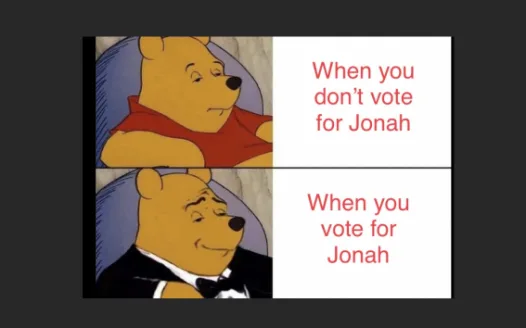 Jonah Grove for 1L Class Representative