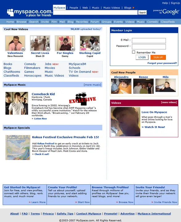 Stop Google from changing Myspace & Stop the invasion of the 3.0 layouts.