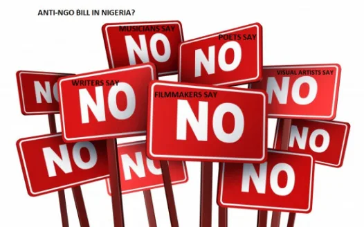 ARTS SECTOR SAYS ''NO'' TO ANTI-NGO BILL!