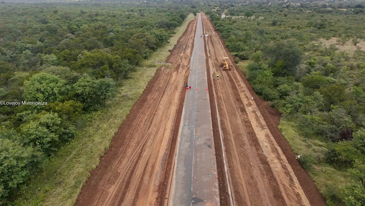 Harare Chirundu highway rehabilitation.