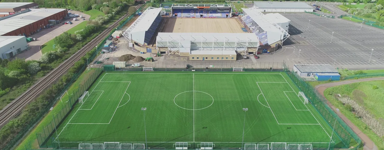 More football facilities in Uddingston