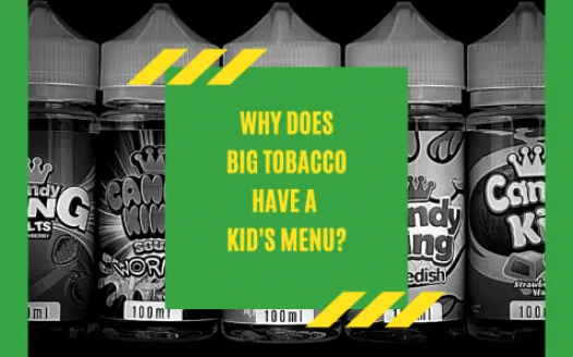 End the sale of flavored tobacco products.
