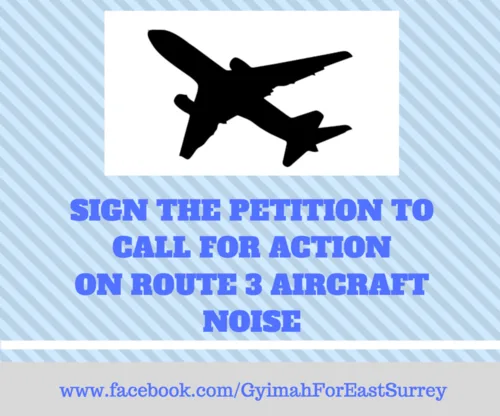 XXX Sam Gyimah MP - Action on Route 3 aircraft noise