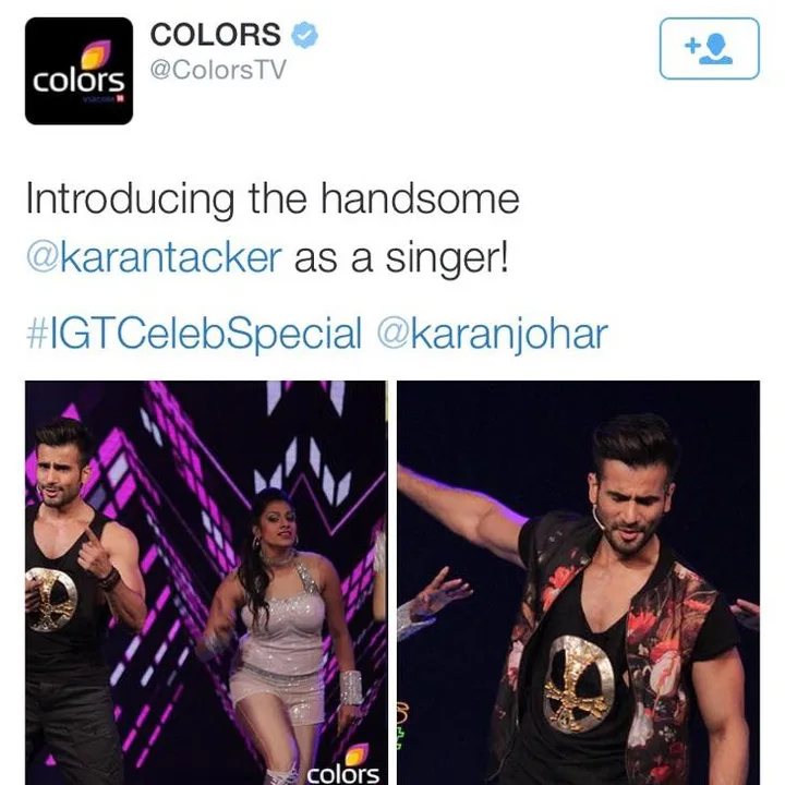 Karan Tacker's performance edited from IGT celebrity episode
