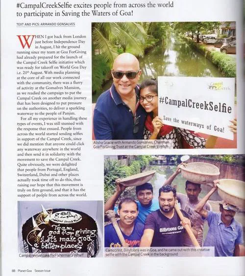 Campal Creek...#SaveTheWatersOfGoa