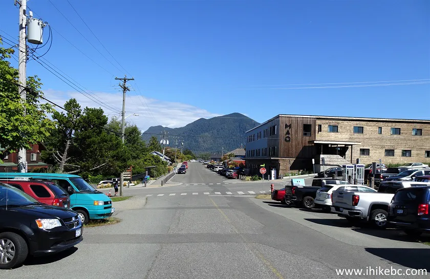 Stop Round 'a' bout at North Chesterman, Tofino