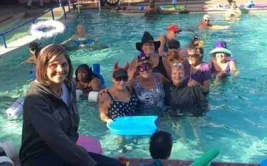 Re-opening Easter Seals therapy pool