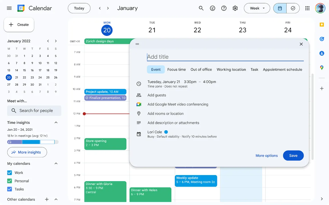Spreading the Trek theme to Gmail and other Google services.