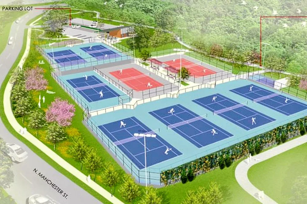 Rebuild Leavitt Park Tennis Courts Now!