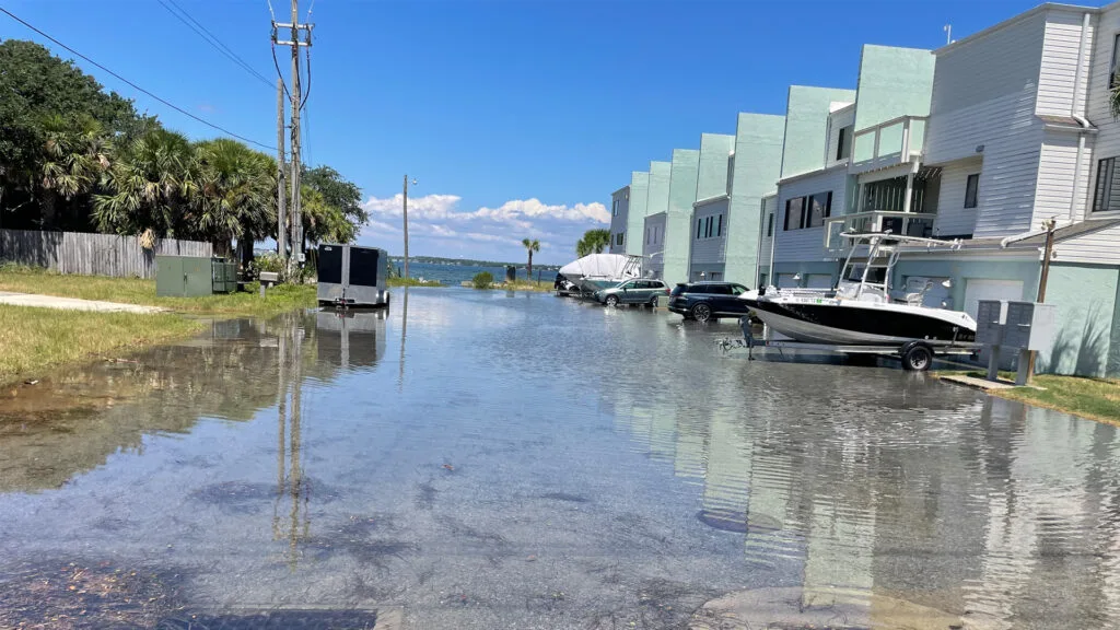 Prevent future flooding from Lawrence Village Marina