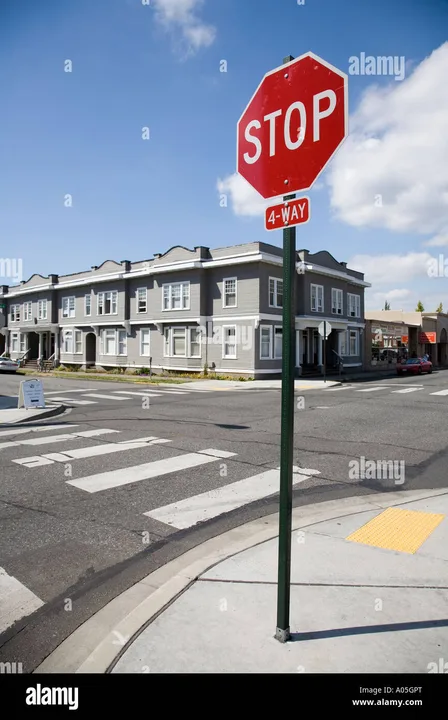 4-WAY STOP AT GRANT & STANTON