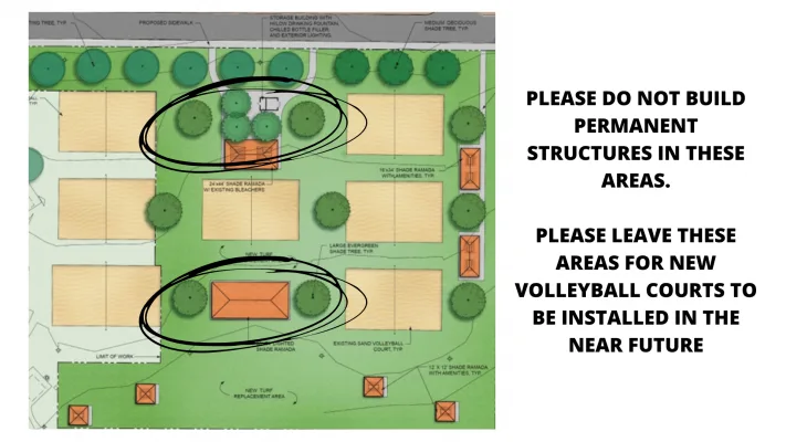 Sunset Park Volleyball Courts