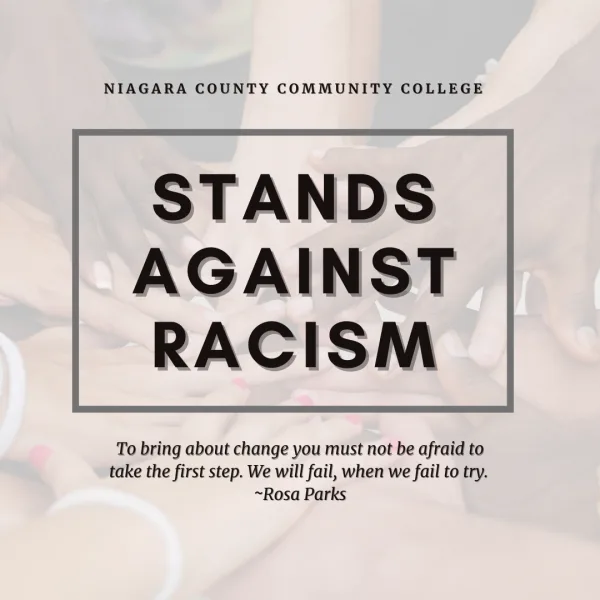 Niagara CCC Stands Against Racism Pledge