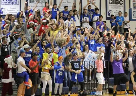 Student Section Free Throw Distractions