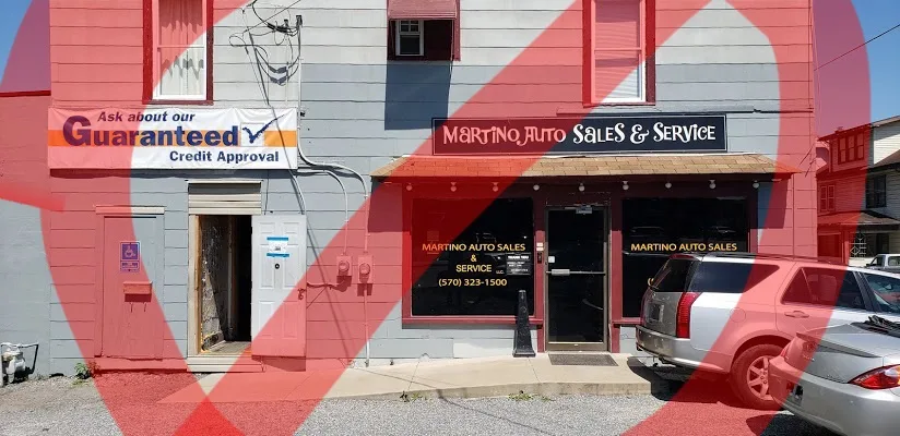 Shut-down Martino Auto Sales