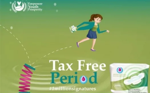 Affordable Periods for All: Petition to Remove Taxes on Sanitary Items.