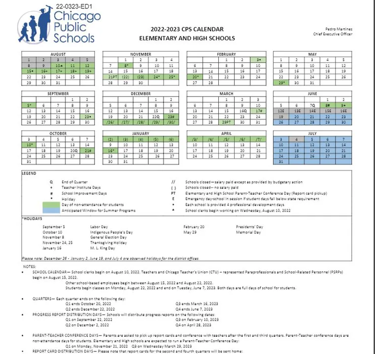 No More Days Off D41 School Calendar