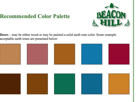 Beacon Hill Color Palette
