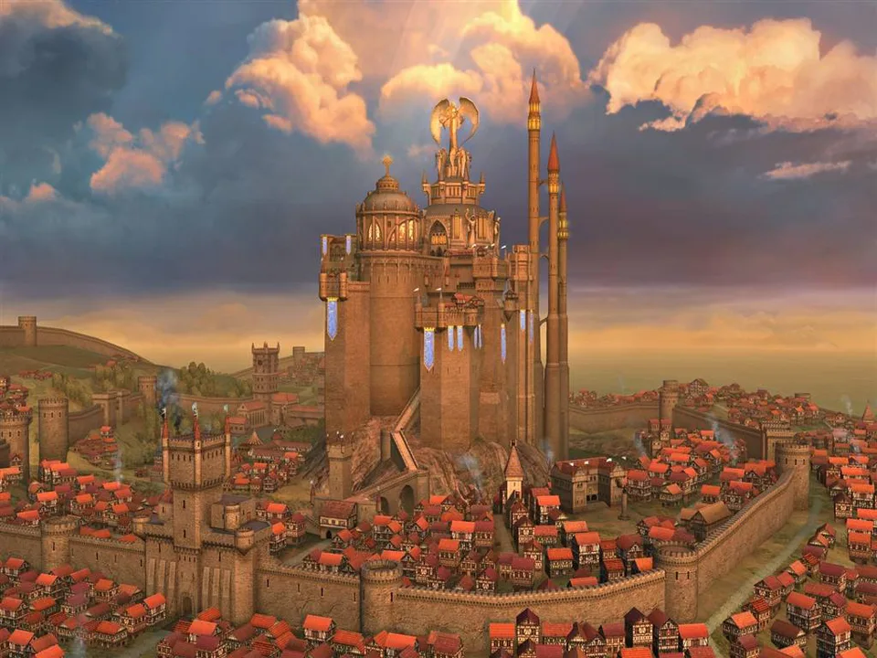 3D Town Screens for Heroes VII