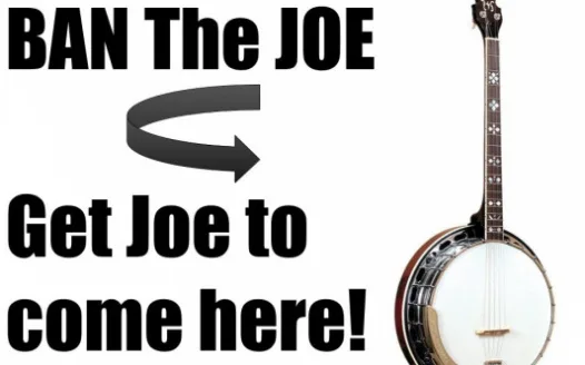 BANJOE BAND: Get the Banjo Guy to come Here