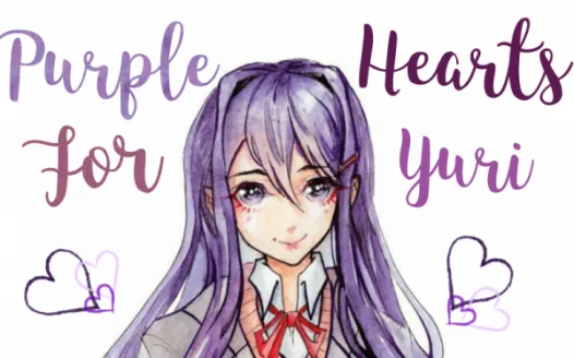 Purple Hearts For Yuri - Help Prevent Suicide!