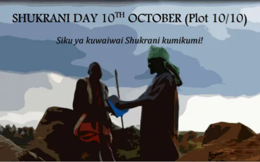 Shukrani Day on 10th October