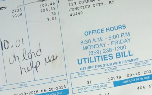 Perryville's unreasonable water/sewer bill.