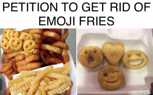 We Students Demand Our Good Fries