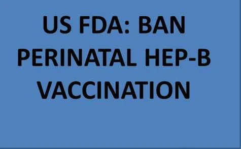 Partial Ban on Perinatal Hepatitis B Vaccination