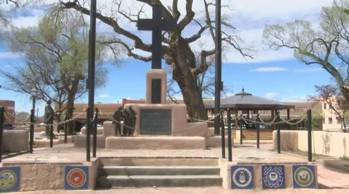 Keep Veterans Memorial Cross in Taos