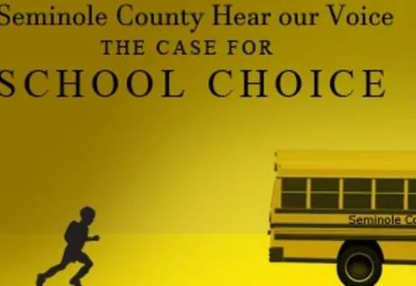 Tell Seminole County You want School Choice. Honor Florida House Bill 7029